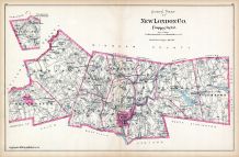 New London County - North Part, Connecticut State Atlas 1893